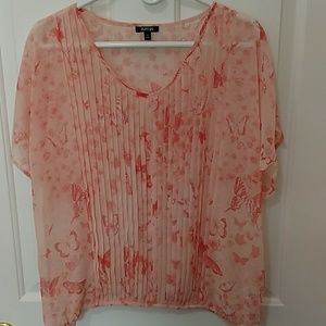 Apt. 9 Pretty Pink Blouse with Cami!!!